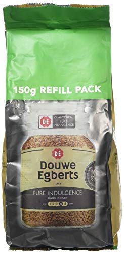 Douwe Egberts Pure Indulgence Instant Coffee Refill 150 g (Pack of 6)