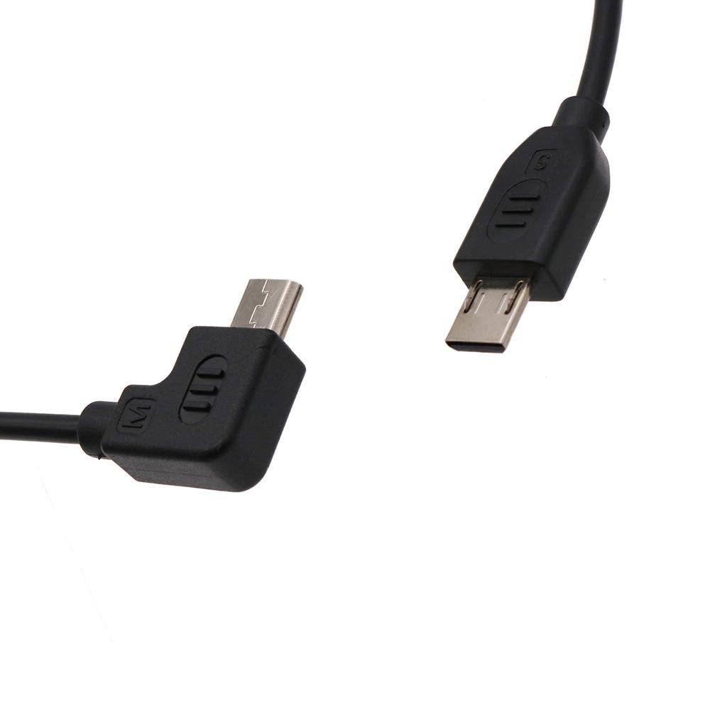 For ZY Crane 2 for Weebill S Stabilizer Control Cable for Sony Camera A7S, A7S2, A77, A77M2, A9, A6000, A6300 40CM (USB to Straight Multi)