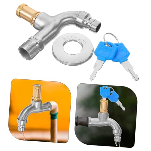 Llave acero inoxidable Veemoon con acabado mate elegante para lavabo 8