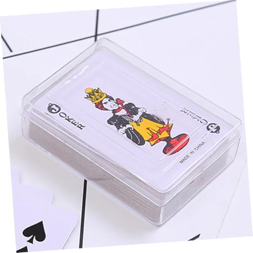 GALPADA 6 Sätze Mini Poker Karten Spielkarten Reise Kartenspiel Party Mitgebsel Lernspielzeug Gehirntraining – Bild 3