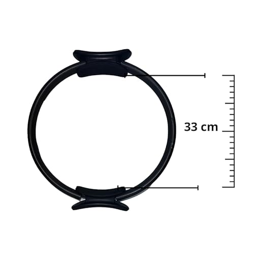 Mundo Fisio - Anel de Pilates ''38cm'' Preto