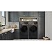 SAMSUNG 7.5 Cu. Ft. Brushed Black Smart Electric Dryer with Steam Sanitize+ & Sensor Dry