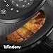 Philips Airfryer 3000 Series 6.2L, Cooking Window, 16-in-1 Airfryer, RapidAir Plus Technology, Fat Removal, HomeID Recipe App, Easy to Clean (NA332/09)
