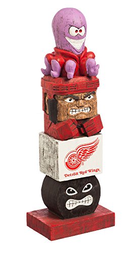 Evergreen NHL Detroit Red Wings Tiki Totem
