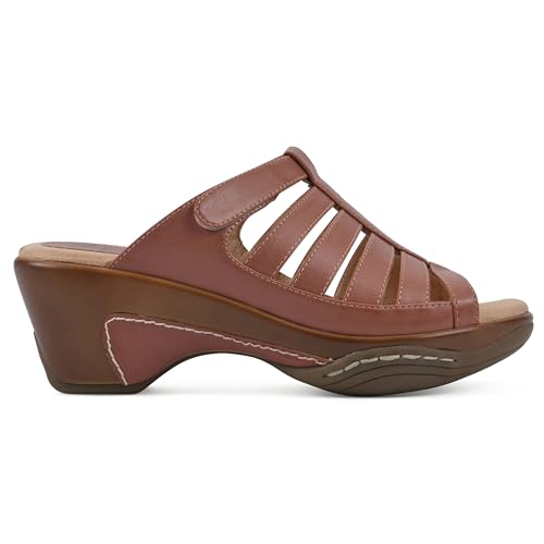 WHITE MOUNTAIN Women's Valencia Strappy Clog Sandal3