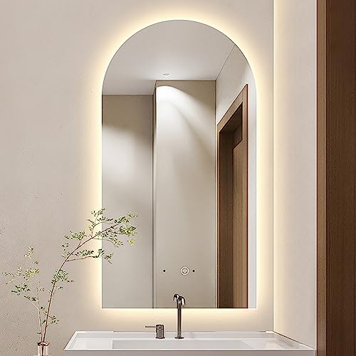 Miroir de salle de bain intelligent LED pour en finir avec les visages mal éclairés