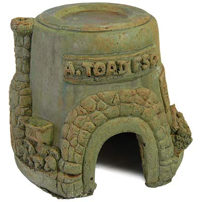 BestNest Athens Toad House Statue, Verde Green