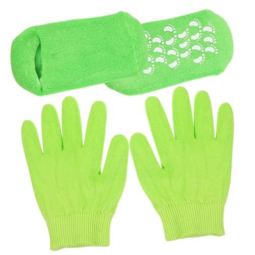HAPINARY Moisturizing Gloves Socks Set for Women Foot Gloves Hand and Foot Care Kit