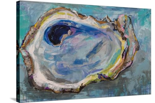 ART.COM Stretched Canvas Print Oyster Two by Jeanette Vertentes, 36