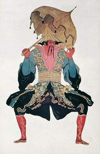 Tableau pour un Chinois Leon Bakst affiche art peinture toile 60x90