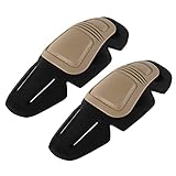 KRYDEX Tactical K3 Combat Knee Pads Protective Knee Pads 1 Pair for Airsoft Hunting Pants(Dark Earth)