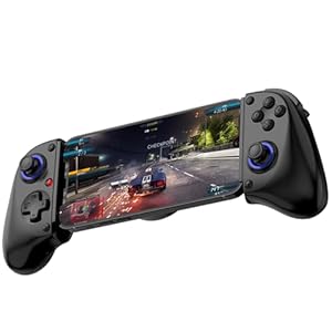 Bluetooth Mobile Game Controller für Nintendo Switch 2 & iOS & Android & Tablets, Wireless Gamepad Griff mit Hall-Effekt Trigger Joystick, Ergonomischer Telefon-Controller für iPhone, iPad, Samsung