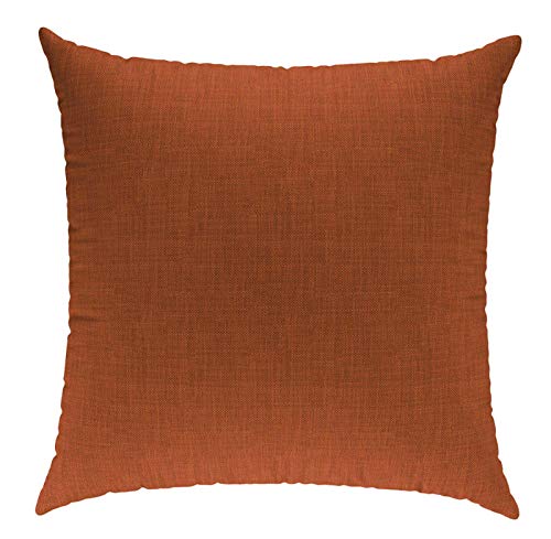 sunnypillow Coussin Décoratif pour Canapé Palette Intérieur/Extérieur Oreiller - 40 x 40 cm - plusieures Tailles et Couleurs à Choisir - Orange