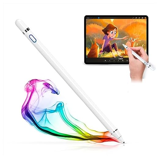 CanetaTouch Screen para IPad Pro Air Mini Caneta Stylus para Tablet Samsung Celular Canetas para tela sensível ao toque IOS Android com ponta fina de alta precisão para desenho escrita