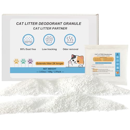 Cat Litter Deodorizer, Litter Box Odor Eliminator, Eliminate Smells Fragrance
