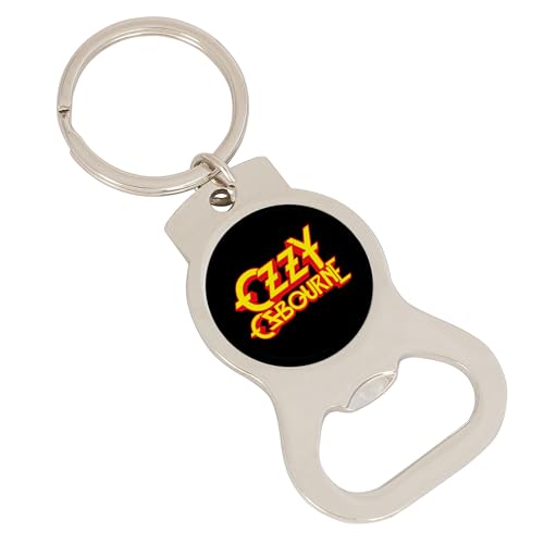 Desert Cactus Ozzy Osbourne Keychain Bottle Opener Car Keys Official Fan Gear (Design C)