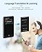 Language Translator Device, Traductor Inteligente,Support 139 Languages and Accents Portable Translation Set with 4.1”Screen,Upgraded Chip,16GB Storage Space for Travel Business Learning (Black)