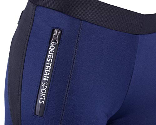 Legging d'équitation technique avec grip Amelia QHP - 2