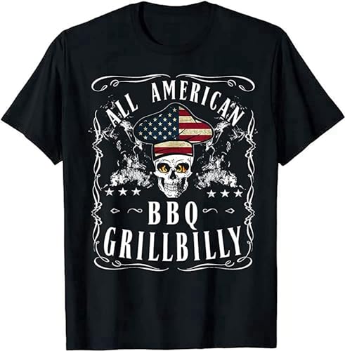 XiangGuFeiNiuWei 50- BBQ Smoker Themed Retro - Vintage My Meat Smoking Chef Master O-Neck Unisex Short Sleeve T-Shirt Black XXXL