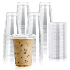clear 16oz cups with lids