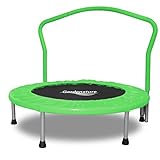 Gardenature Trampoline-36 Portable Trampoline for Kids-Green