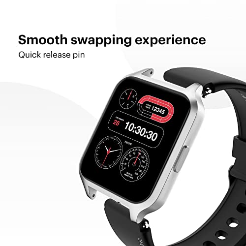 Image of Noise 22 MM Silicone Smartwatch Strap - Red - Compatible with ColorFit Ultra, ColorFit Pro 3 /Assist, ColorFit Nav /Nav+, NoiseFit Endure, NoiseFit Fusion, NoiseFit Evolve