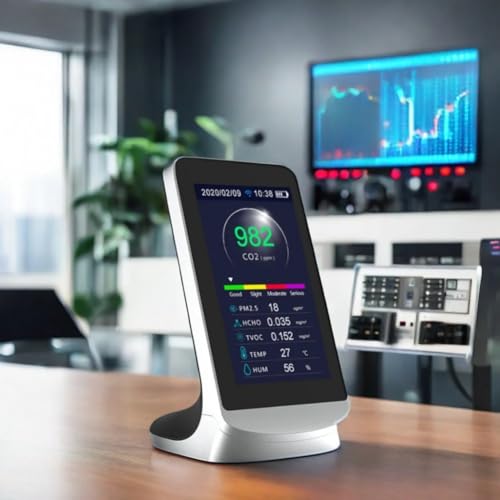 Monitor de calidad del aire interior para controlar alérgenos y compuestos químicos 7
