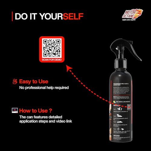Image of Car Dashboard Polish & Protectant | 250ml (295g) | Dashboard Dresser | Car Polish for Interior Plastic, Vinyl & Leather Trims | Non-Sticky | Protects, Shines & Conditions | Lime Fragrance