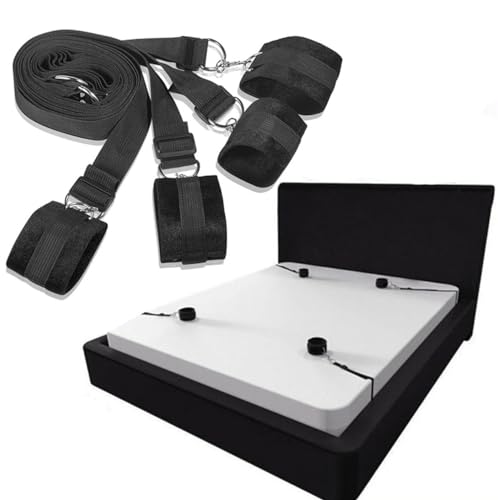 Jaynik BED STRAPS FOR ADULT PLAY KING MATTRESS1 Sex Tie Downs Under Mattress thumb #1