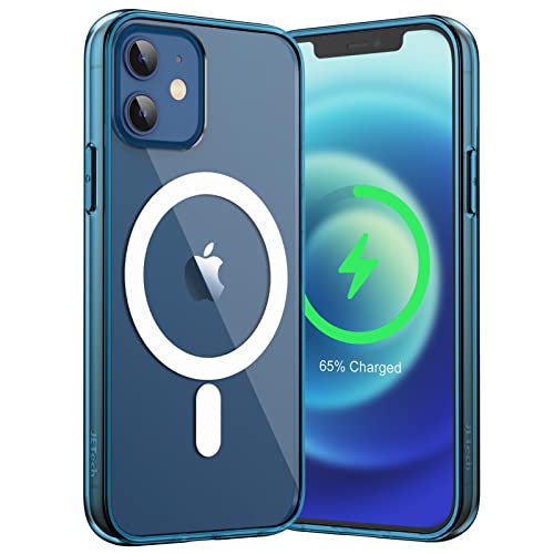 JETech Magnetic Case for iPhone 12 mini, Navy