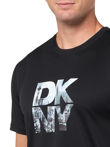 Image of DKNY Men's Short Sleeve Quick Dry 40+ Protection UPF Active Top