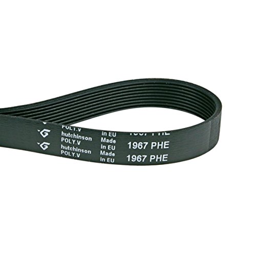 Correa trapezoidal 1967PH9E Correa 1967PH9E repuesto para Beko 2953240200 Smeg 751610119 Correa de transmisión para secadora y lavadora