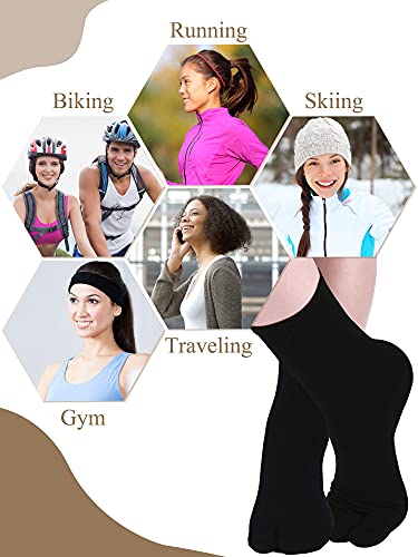 9 Pairs Flip Flop Socks Tabi Split Toe Socks Toe Socks for Men Women Supply(Black)