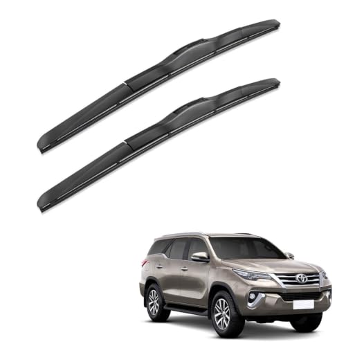 Image of Oshotto Frameless (O.E.M Type) Wiper Blades Compatible with Toyota Urban Cruiser (24 inch / 16 inch)