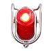 KiLEY LED Rear Tail Light for Vintage Old School Classic City Tour Bicycle (LM-002)