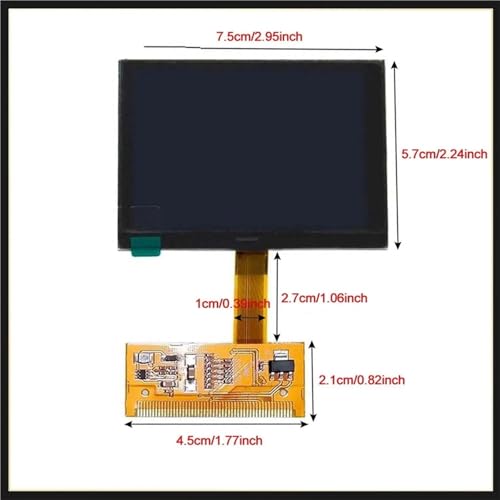 Pantalla LCD para Audi S3 8L TT 8N y A6 C5 sistema multimedia inteligente 2