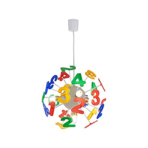Lámpara de araña infantil con letras de globo, la luz mágica que acompaña sus sueños 2