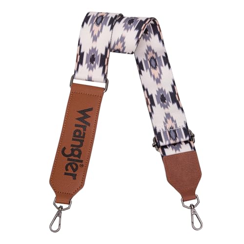 Image of Wrangler Strap Western Purse Straps Replacement Crossbody Handbag Adjustable Aztec Wide Guitar Strap