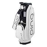 ピン(ping) COOL 38301 レディース クール シリーズ キャディバッグ CB-L2501 9型 口枠5分割 (WHITE 38301-01)