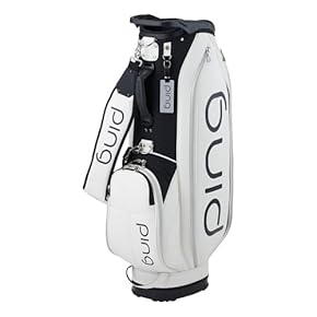 【お買い得】軽量 スタイリッシュな レディース用キャディバック ホワイト Amazon.co.jp: レディースキャディバッグ - キャディバッグ