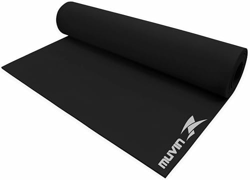 Tapete para Yoga em EVA Muvin Light - Tamanho 180cm x 50cm x 0,4cm - (Preto)