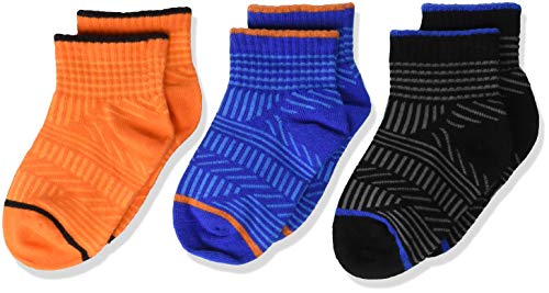 Stride Rite Boys' 3-Pack Quarter Socks