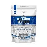 The Intelligent Health Collagen Powder, Hydrolysed Bovine Peptides, Unflavoured Protein Formula, Grass Fed, Collagen Supplement for Women & Men, 450g