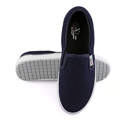 Laforst Mens Sunbrella Cotton Upper Nonslip Slip On Flat Fashion Shoes3