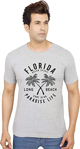 Image of Flurida Long Beach Surf Club Paradise Life Men's Black T-Shirt