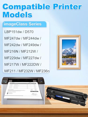 Image of USUPERINK CRG137 Toner Cartridge Compatible Replacement for Canon 137 | CRG137 Work with ImageClass D570 MF232w MF242dw MF247dw MF240 MF212w MF216n MF227dw MF236n MF217w Printer (Black,4-Pack)