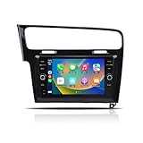 ✅ Design OEM dedicato per Golf 7 Autoradio progettata specificamente per Volkswagen Golf 7 2013-2020 con cornice su misura e doppio pomello fisico laterale che riprende lo stile originale dell’auto. Integrazione perfetta nel cruscotto senza modifiche.