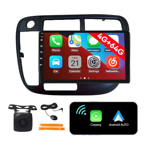 [4G 64G] Android Car Stereo FM Radio Carplay Android Auto 9