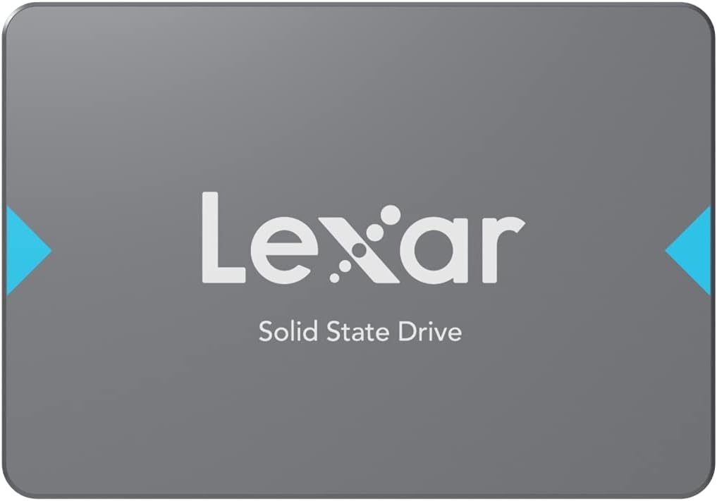 Lexar NQ100 SSD interno SATA III 2,5" 256 GB - Velocità di lettura fino a 550 MB/s - Unità SSD interna per laptop e desktop