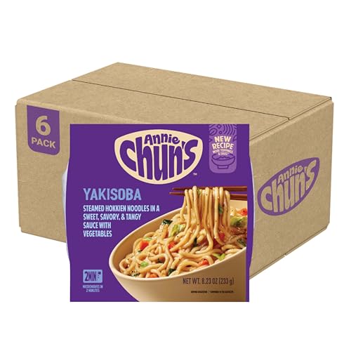 Annie Chun's Yakisoba Noodle Bowl, 8.23 oz (Pack of 6)